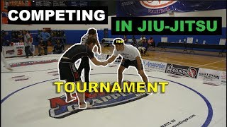 Wrestler Competing in Jiu jitsu tournament [upl. by Beekman]