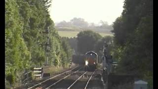 GBRF Class 66 66720 4D80 Passing Rugeley Town 1st July 2013 [upl. by Alarice885]