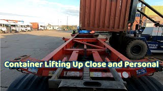 Class 1 HGV Container Loading in Leeds [upl. by Dolley]