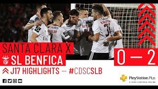 HIGHLIGHTS CD SANTA CLARA 02 SL BENFICA [upl. by Eyatnod]