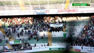 Franjiverdescom  Elche CF  Xerez  Batalla campal en curva sur  201011 [upl. by Felic]