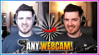 How To Make ANY Webcam Look Like A DSLR  Best Settings For OBS and Streaming [upl. by Cusack]