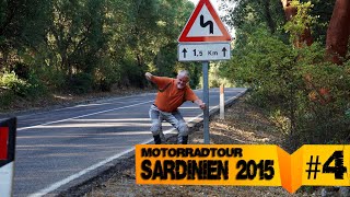 Motorradurlaub Sardinien 2015 Tag 4 [upl. by Aubrette30]