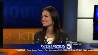 Torrey DeVitto Talks quotRoad To Hopequot Charity Event [upl. by Schiff]