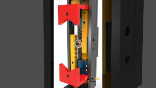 Parallel chuck Mechanism cad machine solidworks fusion360 engineering mechanical mechanism [upl. by Norb890]