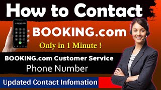 Bookingcom Customer Service Number  Bookingcom Phone Number  How to Contact Bookingcom Customer [upl. by Ezri]