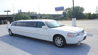 White Lincoln Stretch Limousine Service  Moonlight Limo in Bergen County NJ [upl. by Drawe]