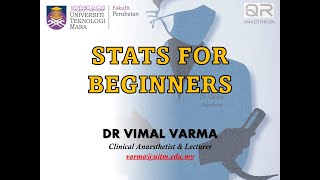 QR ANAESTHESIA  STATISTICS FOR BEGINNERS [upl. by Aeslahc909]