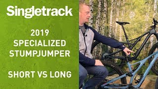 Review 2019 Stumpjumper LT vs Stumpjumper ST [upl. by Aneerol359]