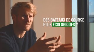 François Gabart et lIfremer sallient pour concevoir des bateaux de courses plus écolos 🌱⛵️ [upl. by Yllut]