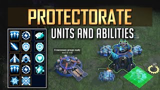 ZeroSpace ► Protectorate Faction Overview All Units Mechanics amp Structures [upl. by Ivette]