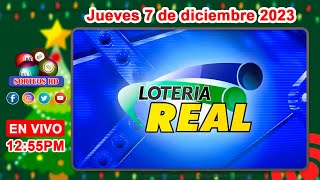 Lotería Real EN VIVO 📺│Jueves 7 de diciembre 2023 – 1255 PM [upl. by Lelith]