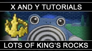 Pokemon X and Y Tutorials 13 How To Obtain Multiple King Rocks [upl. by Billen]