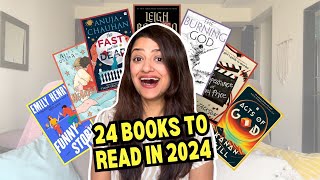 TOP 24 books I want to read in 2024  Most Anticipated Releases [upl. by Rae]