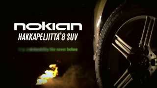 New Nokian Hakkapeliitta 8 SUV  Grip and durability like never before [upl. by Ettigirb]