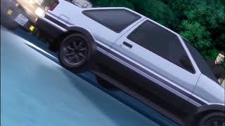 Initial D Final Stage  AE86 vs AE86  Shinji vs Takumi  Nuage  Crazy Little Love [upl. by Mercuri523]