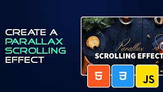 Parallax Scrolling Effect Using JavaScript  HTML and CSS Tutorial [upl. by Eile7]