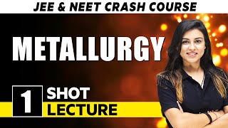 Metallurgy  One Shot Lecture  CHAMPIONS  JEENEET CRASH COURSE 2022 [upl. by Nosmas]