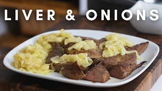 How to cook Lambs Liver amp Onions A DELICIOUS and classic combo [upl. by Medea897]