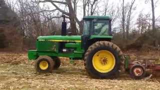 John Deere 4650 subsoiling 2 [upl. by Enela]