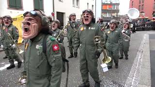 Heuwänder Muttenz  Basler Fasnacht Cortege 27022023 [upl. by Jasisa]