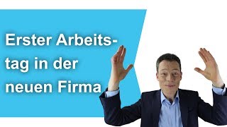 Erster Arbeitstag Tu DAS nie Sonst wackelt der Job Tipps JobAusbildung [upl. by Aruabea]