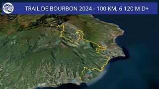 PARCOURS 3D TRAIL DE BOURBON 2024 [upl. by Reinhold58]