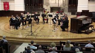 Barclay Brass plays Bach  March from Auf schmetternde Töne der muntern Trompeten BWV 207a [upl. by Nevak511]