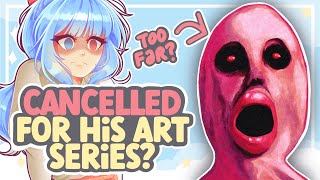 The Most CONTROVERSIAL Artist in Analog Horror UrbanSPOOK  The Painter  SPEEDPAINT  COMMENTARY [upl. by Bromleigh]