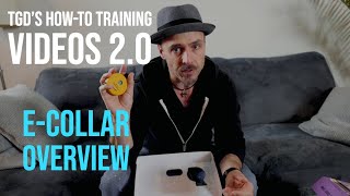 TGD’s HowTo Training Videos 20 “ECollar Overview” [upl. by Yonit]