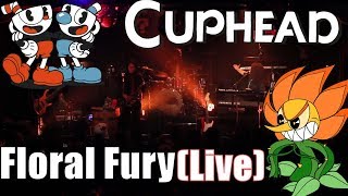 Floral Fury  Cuphead Jazz Live At Ñoñoparty 2  Jazztick [upl. by Jamison788]