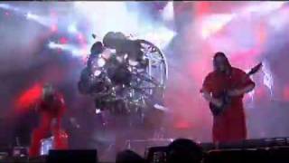 SLIPKNOT ENCERRA SHOW COM BATERISTA TOCANDO NA VERTICAL Rock In Rio [upl. by Soll]