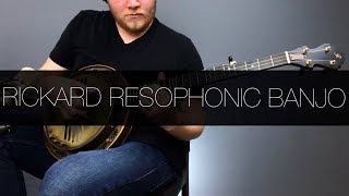 The Rickard Resophonic Banjo  the wild one is back [upl. by Ollie]