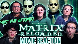 MATRIX RELOADED MOVIE REACTION  First Time Watching  where to begin with this madness  MaJeliv [upl. by Heidi127]