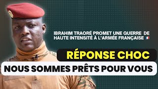 Le capitaine Ibrahim Traoré répond aux généraux français [upl. by Nevur]