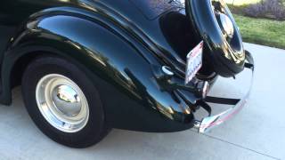 1936 Ford 5 window Coupe w 3 deuces [upl. by Schroth]