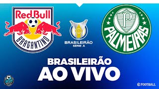 PALMEIRAS X BRAGANTINO  COM IMAGEM  BRASILEIRÃO AO VIVO PES 2021 [upl. by Ennail]