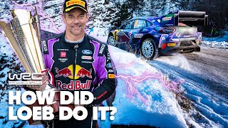 How Sebastien Loeb Actually Won Rallye MonteCarlo 👑 [upl. by Rebmyk876]