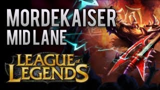 Mordekaiser Mid Lane How To Play AP Mordekaiser  League of Legends [upl. by Arvad]