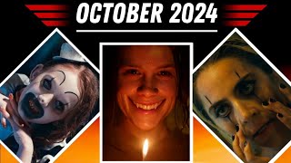 Movies Coming Out In October 2024  Movies In Theatres In October 2024  New Movies In October 2024 [upl. by Cerelia]