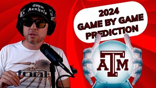 TEXAS AampM AGGIES 2024 GAME BY GAME PREDICTION  COLLEGE FOOTBALL [upl. by Stephens818]