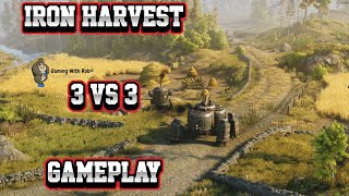 3v3 Domination Tactics with Flak Cannons in Iron Harvest [upl. by Aivax]