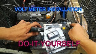 VOLTMETER INSTALLATION [upl. by Oringa749]