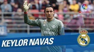 Keylor Navas Best Saves LaLiga Santander 20172018 [upl. by Cordeelia612]