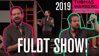 FULDT SHOW Perfektion overskud og andre lorteord  Thomas Warberg fra 2019 [upl. by Llerral]