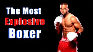 Roy Jones Jrs Explosive Style amp DiveBomb Punch Explained  Technique Breakdown [upl. by Nahpets40]