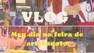 feira de artesanato Mãos e Mentes paulistans em são Paulo vem ver meu dia de vender tapetes frufru [upl. by Jacqueline]