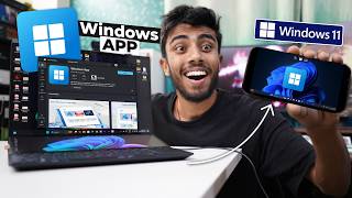 Microsoft New Windows APP🔥 Run Windows 11 on AndroidIOS  Testing Games amp Apps⚡ [upl. by Mungo115]