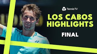 Casper Ruud vs Jordan Thompson For The Title  Los Cabos 2024 Final Highlights [upl. by Halona]