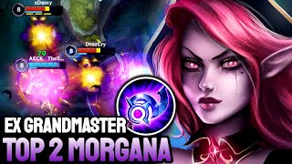 WILD RIFT MORGANA  TOP 2 MORGANA GAMEPLAY  EX GRANDMASTER RANKED [upl. by Cavallaro228]